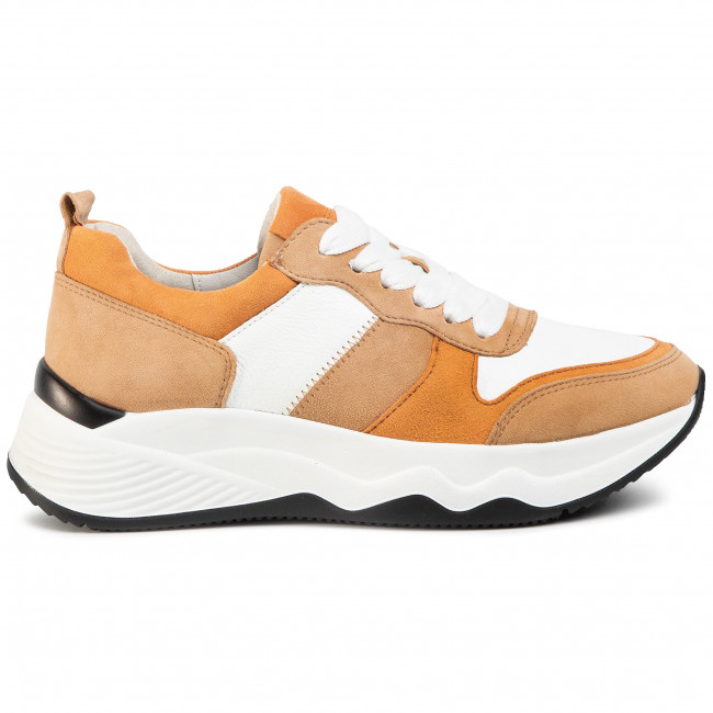 Sneakersy GABOR – 43.490.52 Caramel/W/Pfirsich – kolorowe