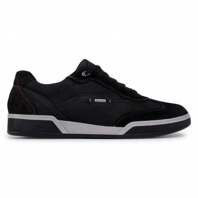 Sneakersy SALAMANDER – GORE-TEX 31-70401-11 Black – czarne