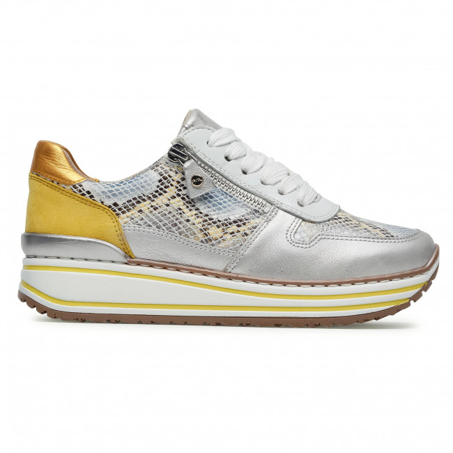 Sneakersy ARA – 12-32461-76 Yellow – srebrne