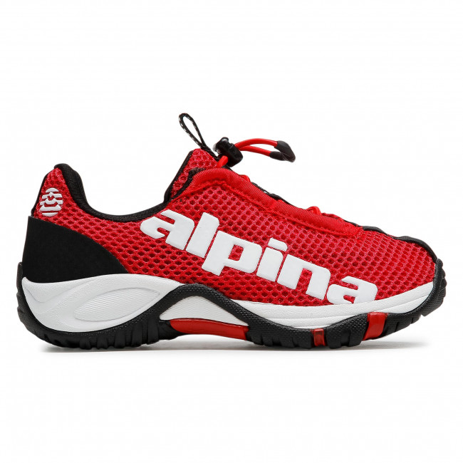 Sneakersy ALPINA – Ewl Jr 6423-1K Red – czerwone