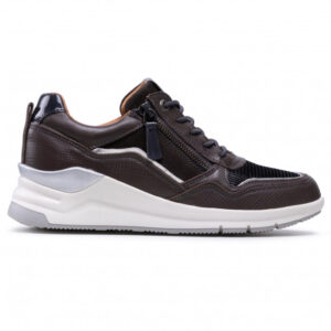 Sneakersy SALAMANDER - 32-34501-05 Dark Grey/Black/Silver