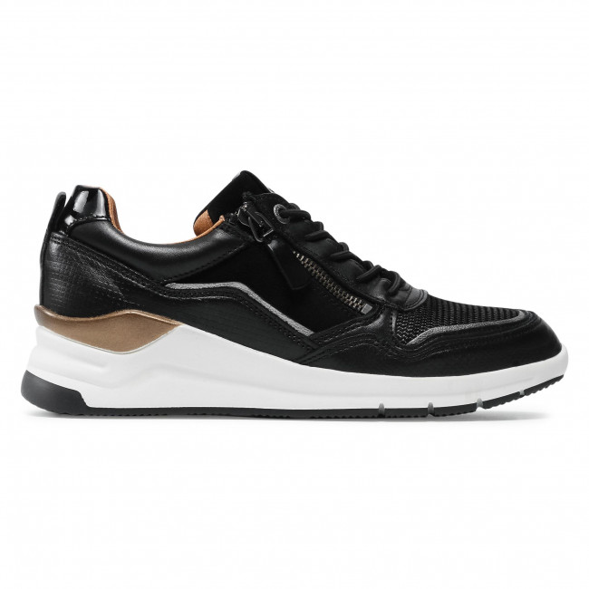 Sneakersy SALAMANDER – Claria 32-34501-41 Black/Black/Silver – czarne