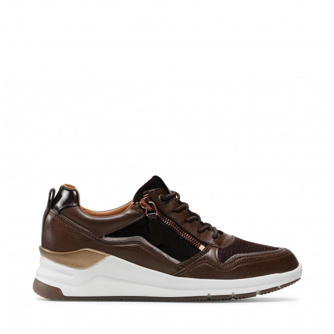 Sneakersy SALAMANDER – Claria 32-34501-44 Brown/Metallic Brown – brązowe