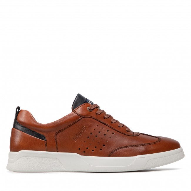 Sneakersy SALAMANDER – Ethon 31-54504-07 Cognac/Navy – brązowe
