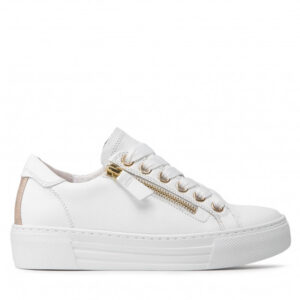 Sneakersy GABOR - 86.465.51 Weiss/Platino(Gold)