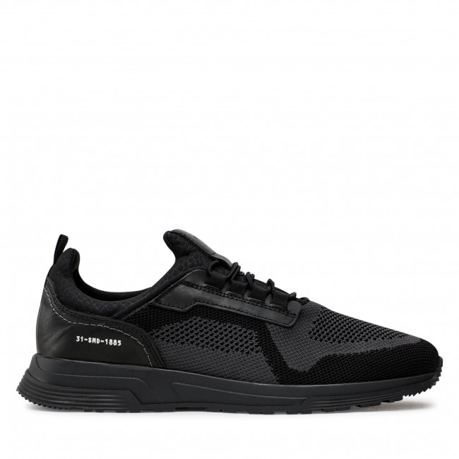Sneakersy SALAMANDER – 31-54907-31 Black/Grey – czarne