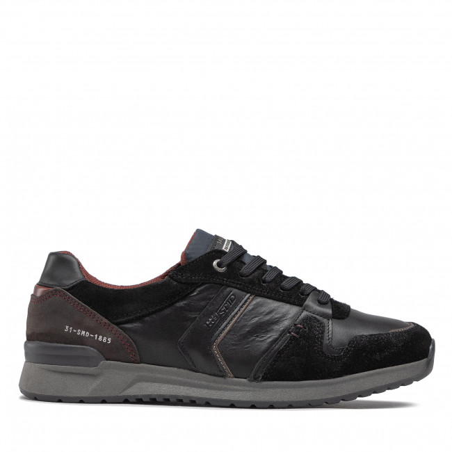 Sneakersy SALAMANDER – Revato 31-48709-41 Black – czarne
