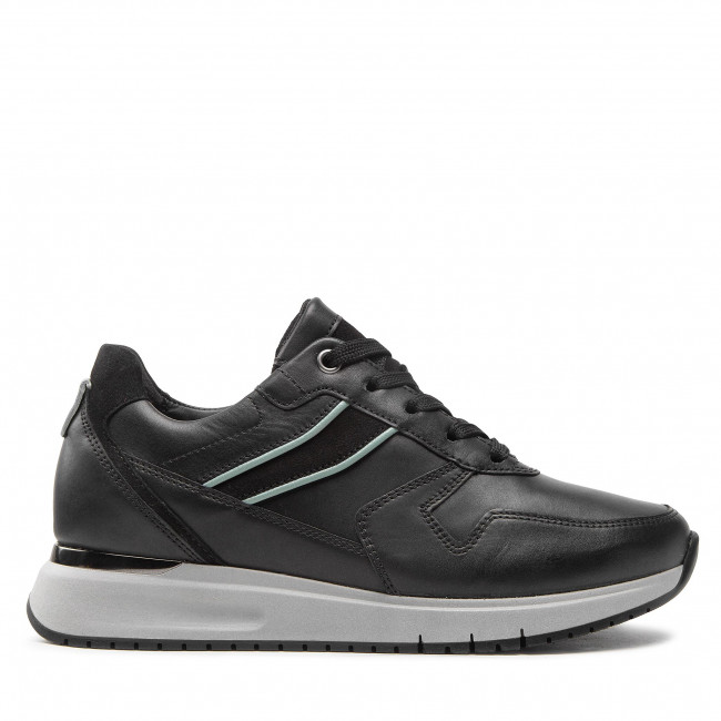 Sneakersy GABOR – 96.445.67 Schwarz/Jade – czarne